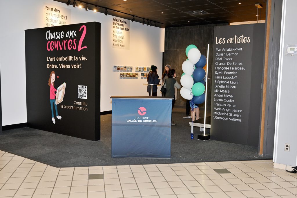 Local éphémère de la Chasse aux oeuvres. Crédit photo Suzane O'Neill.